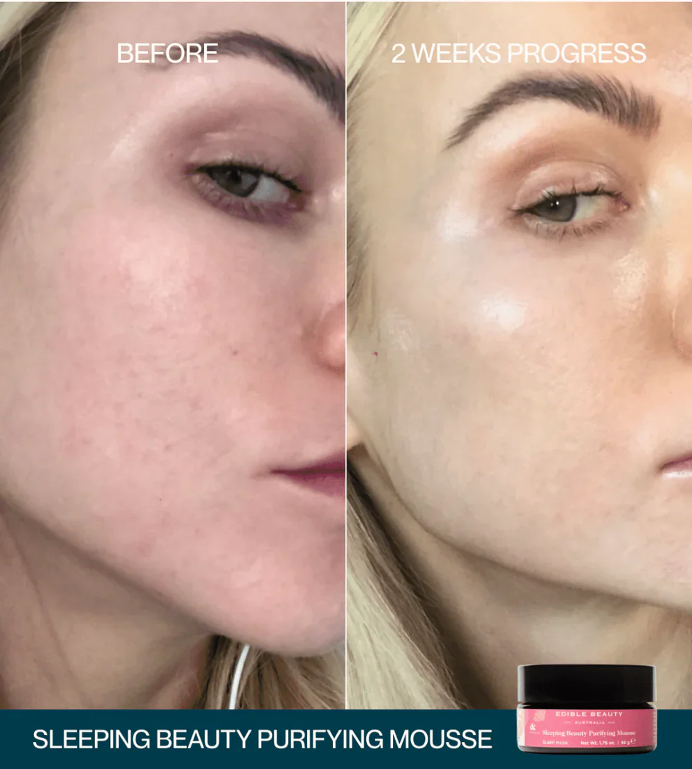 Edible Beauty & Sleeping Beauty Purifying Mousse 50g - Image 4