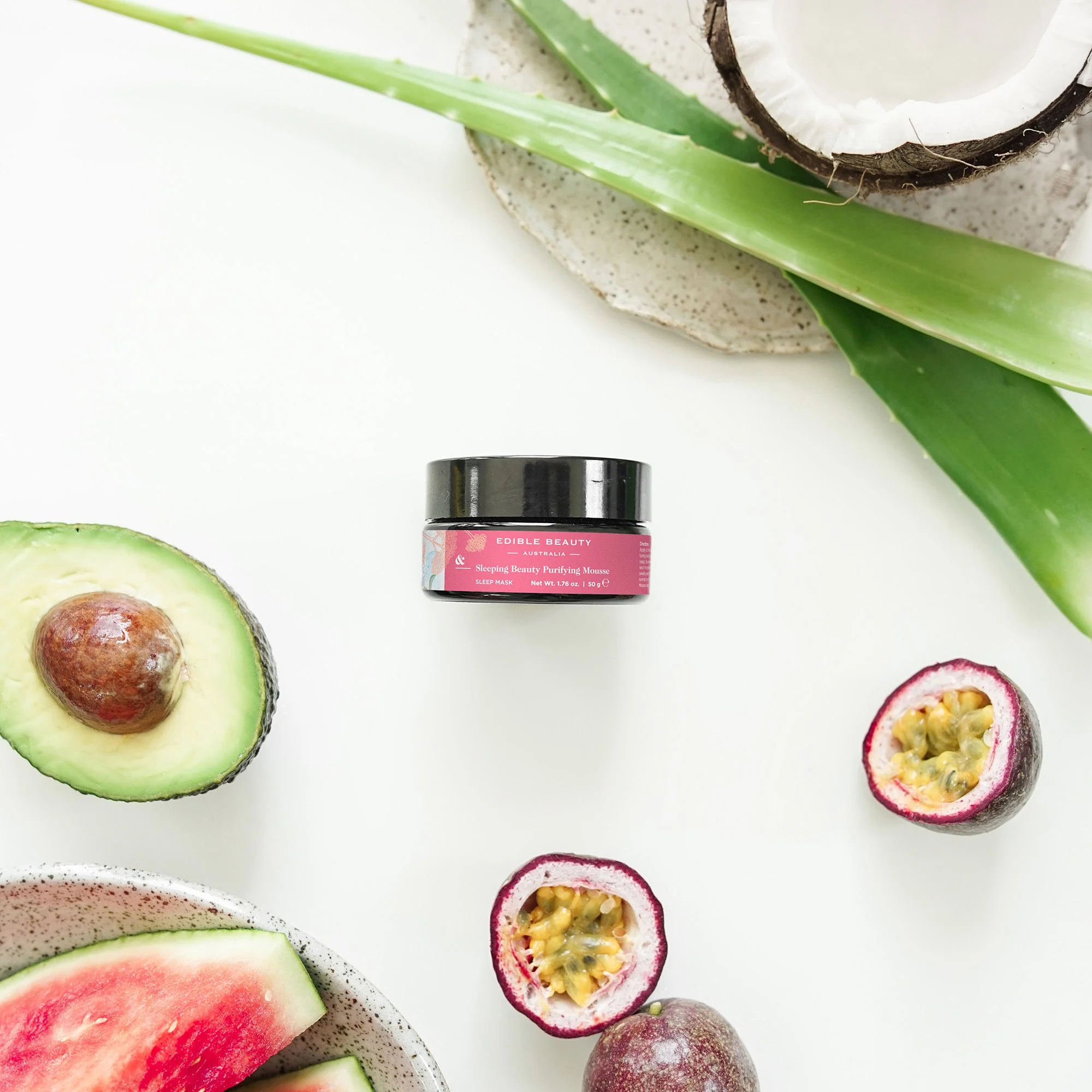 Edible Beauty & Sleeping Beauty Purifying Mousse 50g - Image 5