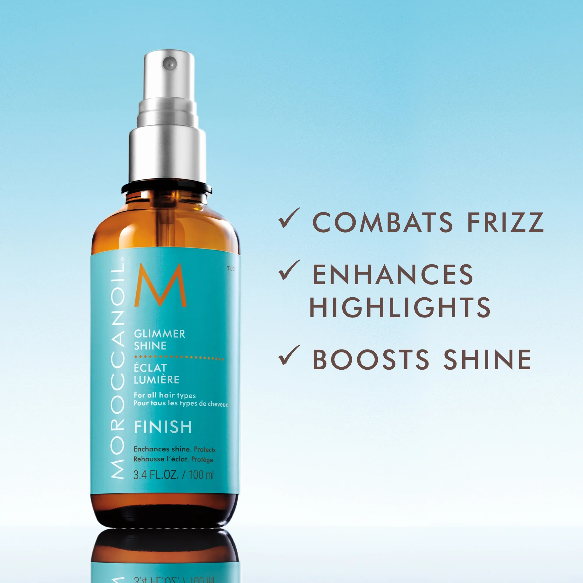Moroccanoil Glimmer Shine Spray 100ml - Image 3