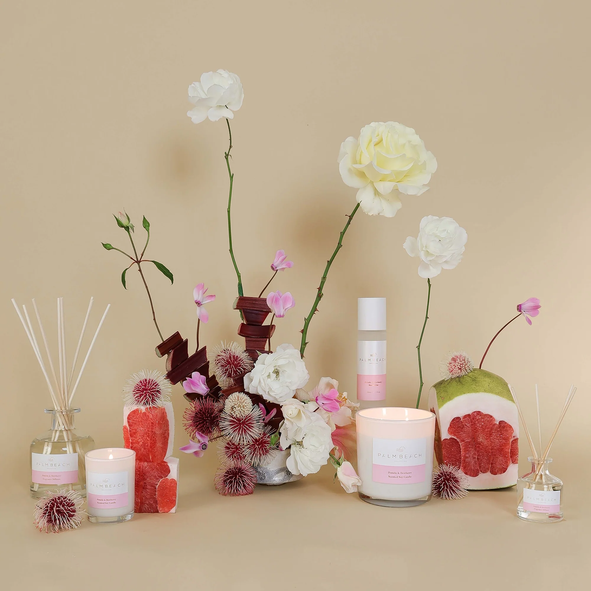 Palm Beach Collection Pomelo & Dewberry Fragrance Diffuser 250ml - Image 3