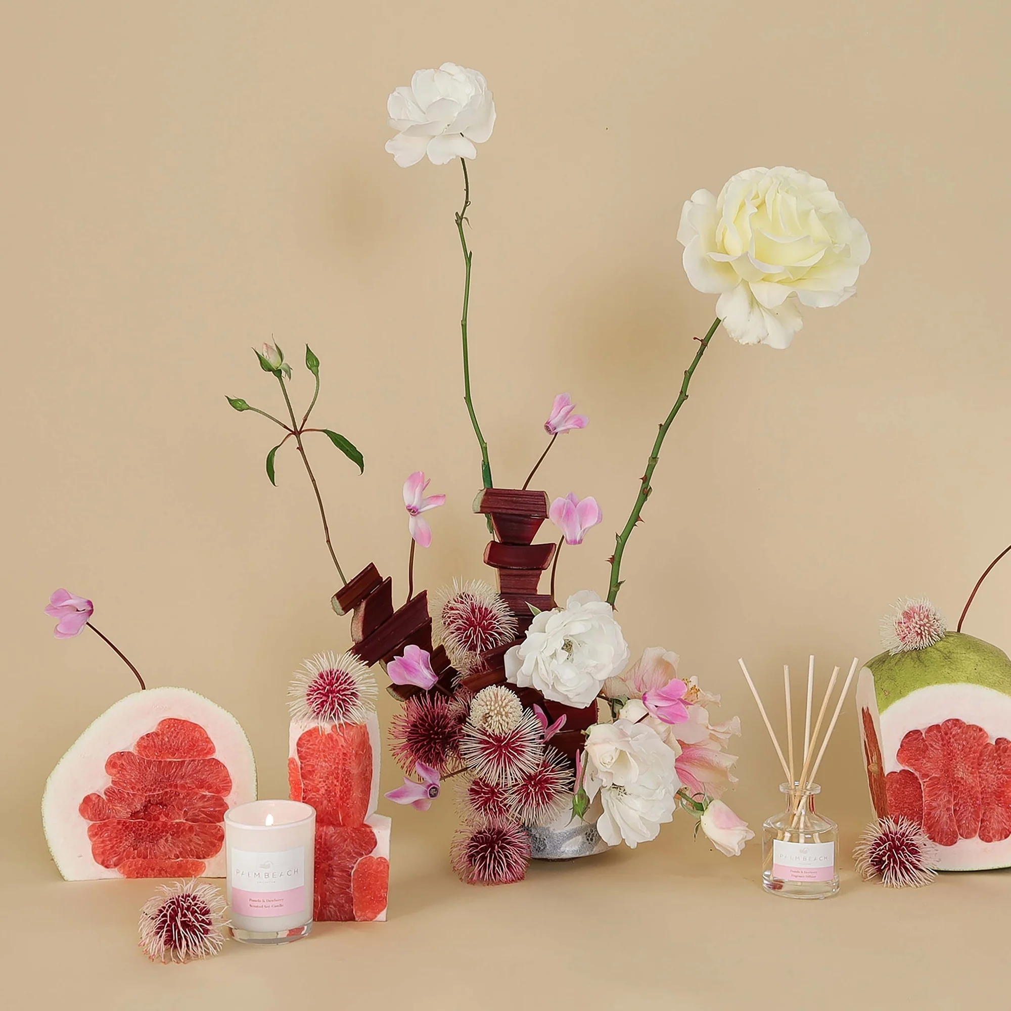 Palm Beach Collection Pomelo & Dewberry Mini Diffuser 50ml - Image 3