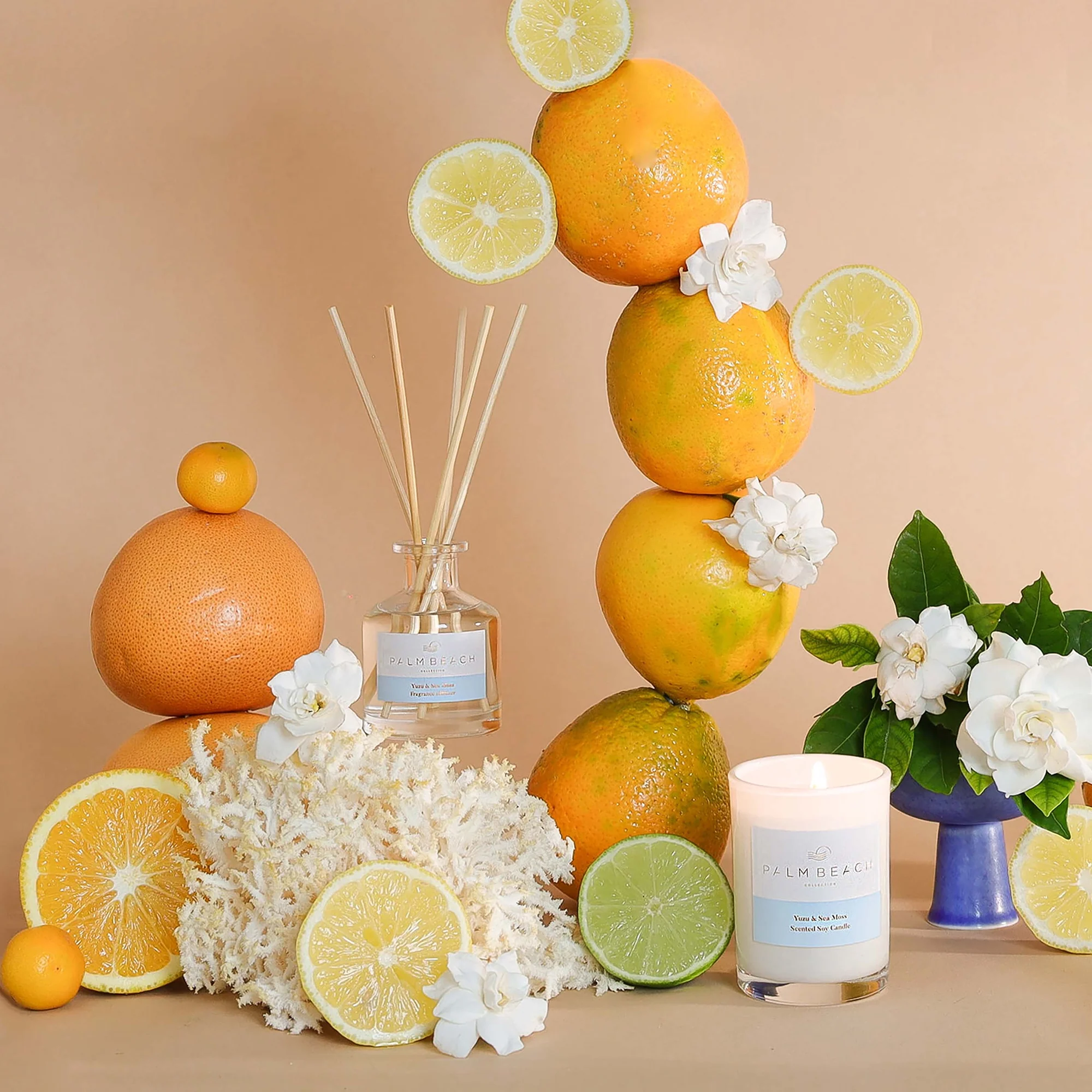 Palm Beach Collection Yuzu & Sea Moss Mini Diffuser 50ml - Image 3