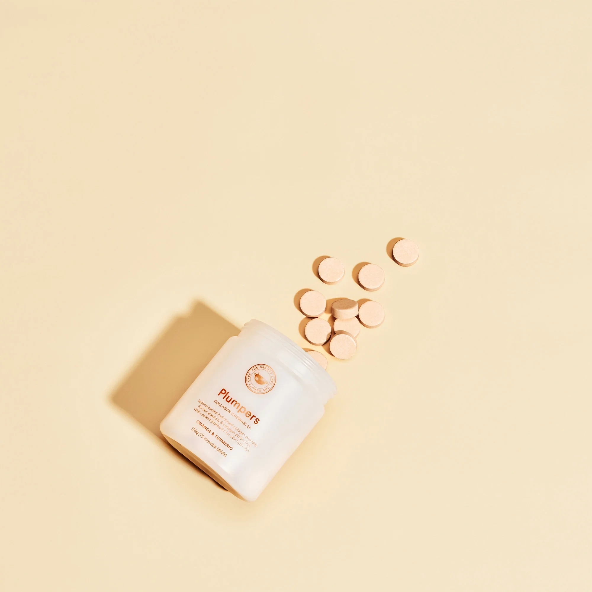 The Beauty Chef Collagen Plumpers Orange and Tumeric Gummies -75 Gummies - Image 3