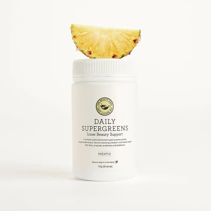 The Beauty Chef Daily Supergreens Pineapple Supplement Powder 150g - Image 3