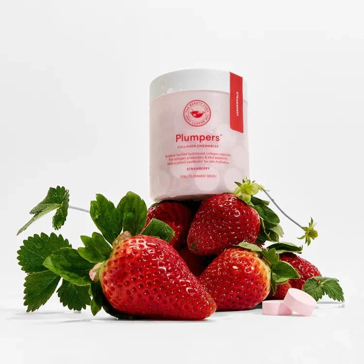 The Beauty Chef Plumpers Collagen Chewables Strawberry - Image 3